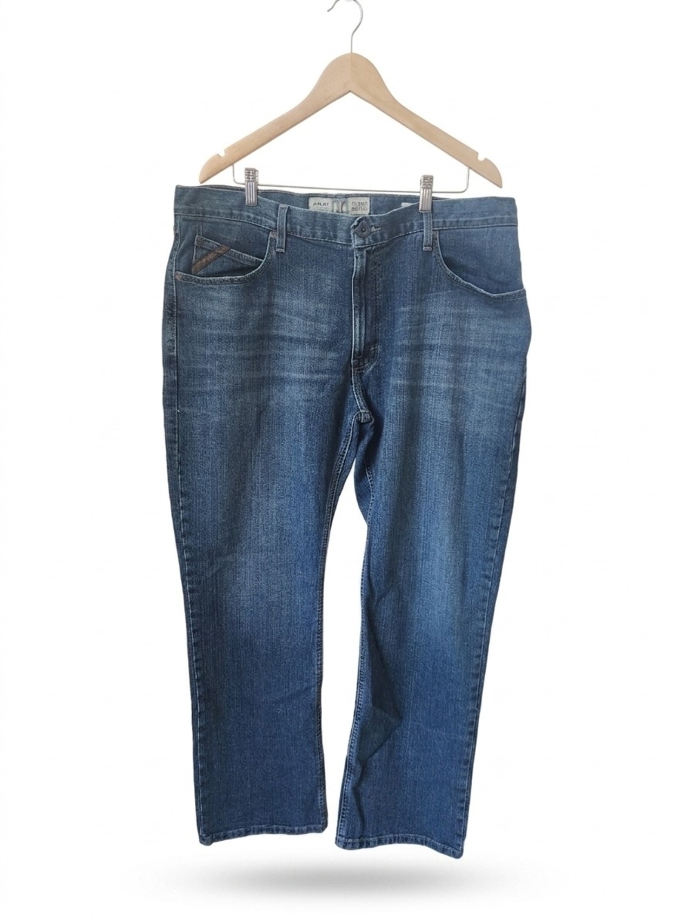 Ariat Men's M4 Legacy Stretch Boot Cut Jeans in Freeman Wash 40x32